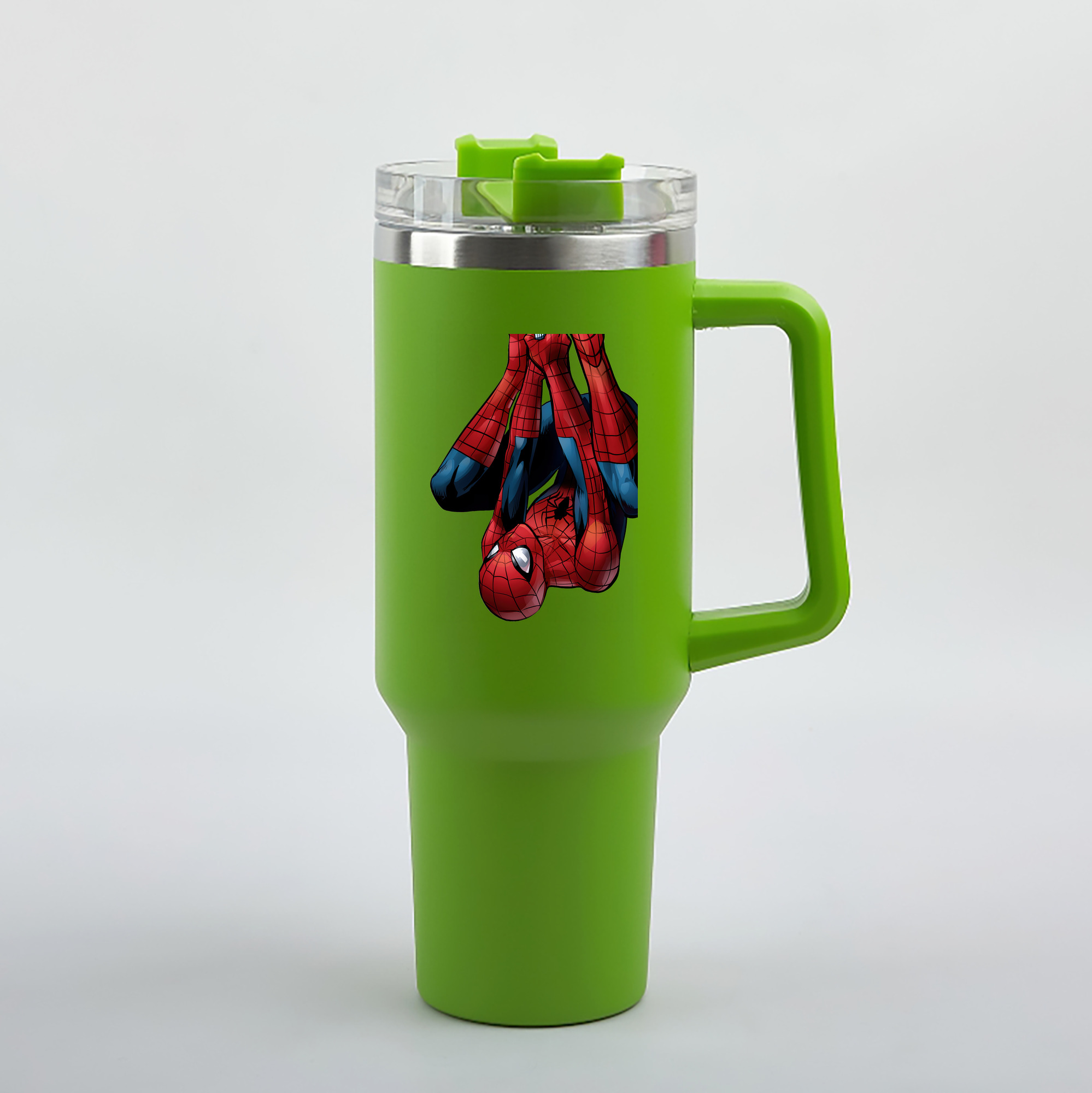 （画像用） Spider Man スパイダーマン 1200mL車用タンブラー（カラープリント）